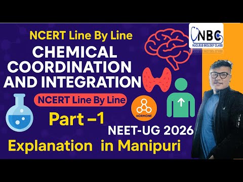 Chemical Coordination and Integration  || Part- 1 || NEET UG Foundation #ncert #neet #latestnews