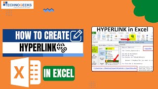 How to Create Hyperlink in Excel | Hindi | Technogeeks