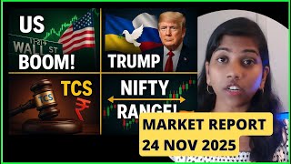 Massive Market U-Turn! US Boom, Trump Shock & TCS Hit! 🚨 #nifty #banknifty Pre Market Report”