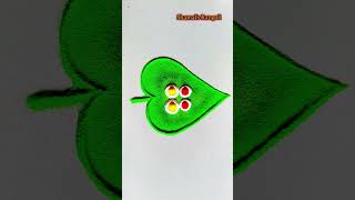 Easy haldi kunku rangoli design.#shorts #haldikumkumrangoli #ytshorts #shamals #sankranti