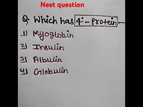 4°-Protein example #easy #tricks #NEETTRICKSTOLEARN #ytshorts