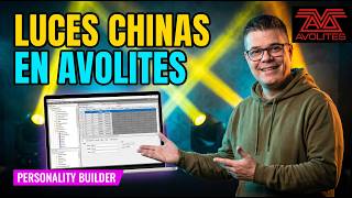 Your CHINESE lights in Avolites: create your own profile with Personality Builder