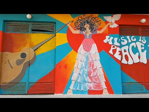 Crete Island, Greece | Matala - one of the few HIPPIE places in the world