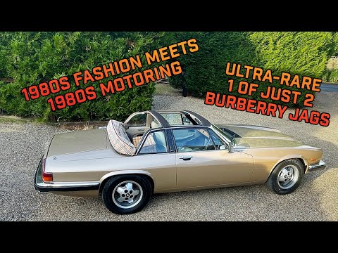 When Fashion Meets Motoring: The Ultra Rare 80s Jaguar XJS-C Burberry Edition | Review/Buying Guide