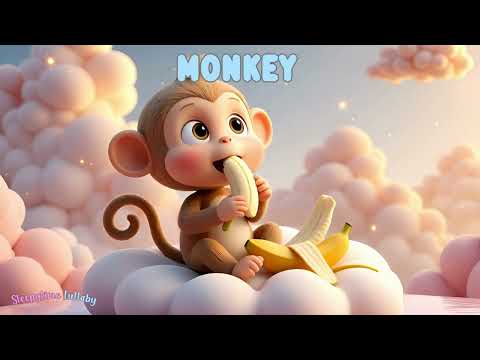 Animals in the Clouds 🌙 | 10 Hours of Lullabies & Soothing Cloud Animation for Babies & Toddlers 🐻☁️