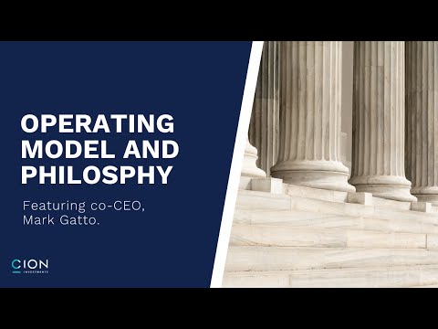 CION Founder Series - Operating Model and Philosophy, featuring co-CEO Mark Gatto