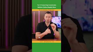 Part 17: Product Page Customization | How to Build an Online Fashion / Clothing Store With Shopify