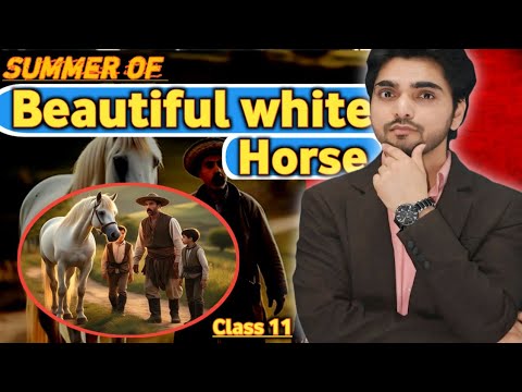 Summer of Beautiful white hourse | Class 11 English | (हिंदी में) Full Explanation By dear sir Hindi