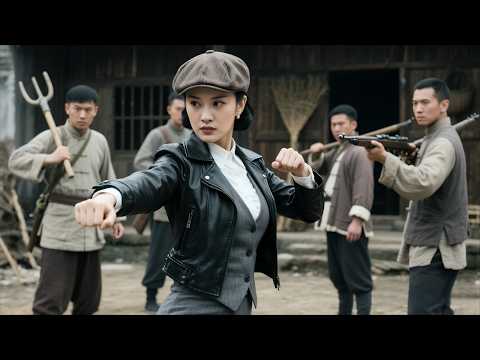 Weak little girl turned out to be a Kung Fu girl, and a group of strong men were no match for her!