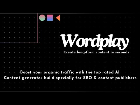 Wordplay Reviews appsumo