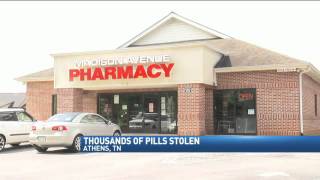 More Than 8,000 Pills Stolen From Athens Pha