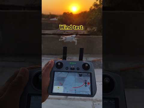 DJI Mini 4 Pro extrim wind test #drone