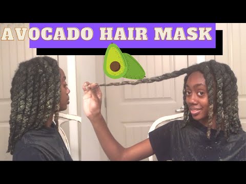 AVOCADO HAIR MASK FOR HAIR GROWTH!!! 4B/4C NATURAL HAIR