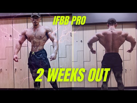 IFBB Pro Abrahan Sanchez/ 2 Weeks Out, Busch Gardens Vlog.