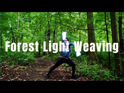 Forest Light Weaving - LED Nunchaku Freestyle