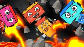 ⛏️ Digging to Earth's Core! Fossils, Lava & Adventure | Rusty's World