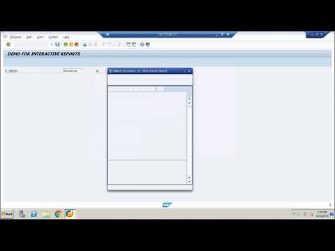 ABAP Interactive Report using SLIS