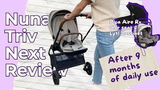 Nuna Triv Next stroller full review | Nuna Pipa Aire Rx car seat and Lytl Bassinet review