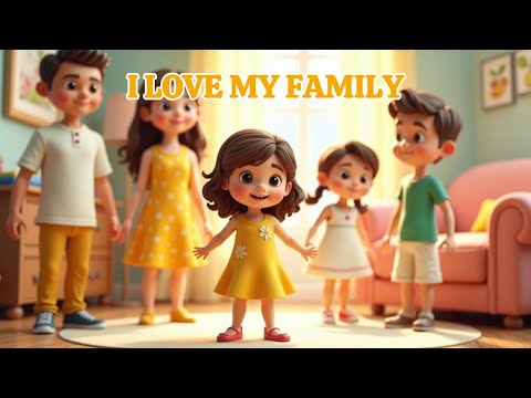 I Love My Family | Fun & Interesting Family Song for Kids!
