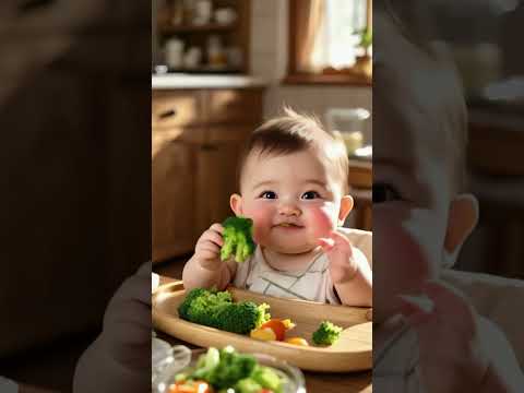 Adorable Babies Eating Fruits & Veggies 🥰 Healthy & Happy Baby Moments