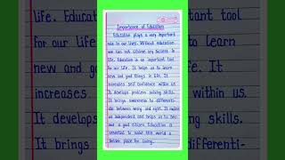 Essay on Importance of Education/Importance of Education essay/Essay Importance of Education English
