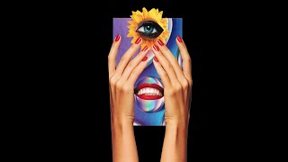 Sunflower Collage | Cut and paste | Minimal collage