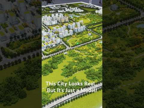 This City Looks Real… But It’s Just a Model!
