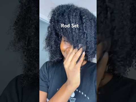 Rod Set✨#rodset #hairstyles #naturalhair #fyp #curls