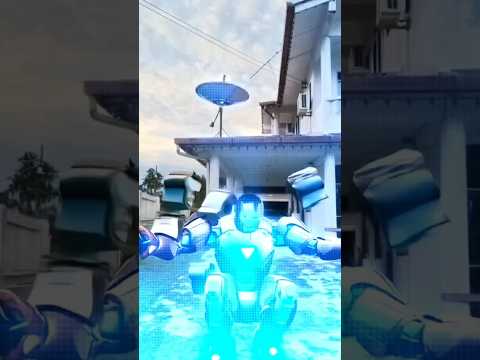 Made this #ironman effect with Ai #avengers #aivideogenerator #ai