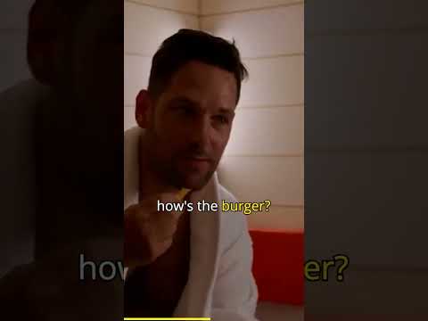 Paul Rudd & Richard Ayoade cause MADNESS in a Burger King Sauna | Travel Man