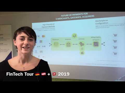Phillis Acker, Limonetik, speaking at the Business France (Export) #FinTech Tour Dach region