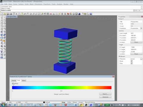 Spring simulation