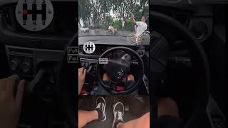 Putar balik arah #learntodrive #beginnerdriver