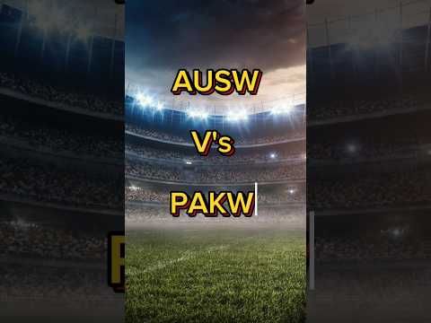 Match no 14th AUSW V's PAKW #cricket #cricketlover #worldcup #india #shortvideo #shorts