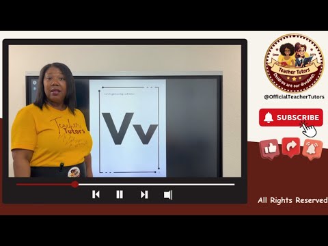 Venture into the World of Letter V! 🚀🎉 Learn & Play!