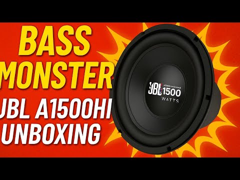 JBL A1500 Unboxing – The Ultimate Bass Monster! 🔊🔥