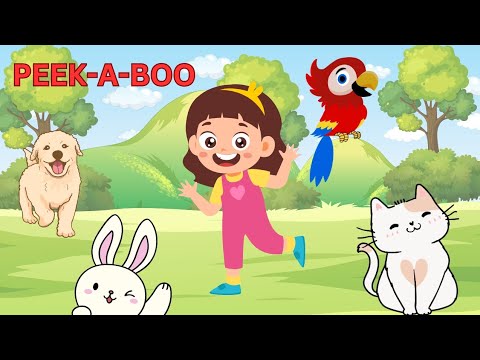 Peek a Boo | Let's play Peek A Boo | kids Song | Little heroes