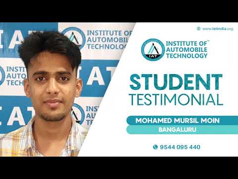Congrats, Mohamed Mursil Moin | Pass out from IAT, Sharing his experience