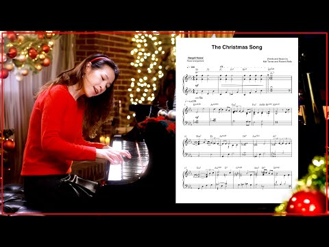 The Christmas Song Jazzy Piano with Sheet Music by Sangah Noona