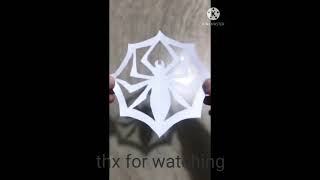 Amazing Spider from simple paper#tipsandtricks#lifehacks#lifehacksspider#viral#toptipsandtricks#like