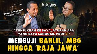 TESTING BAHLIL, MBG, AND THE 'JAVANESE KING': "ACCUSING ME OF PLAGIARISM? WHERE'S THE PROOF, PROF...