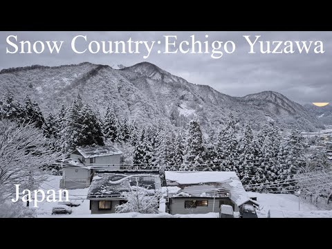 Exploring Snow Country in Japan : Echigo Yuzawa I 4K