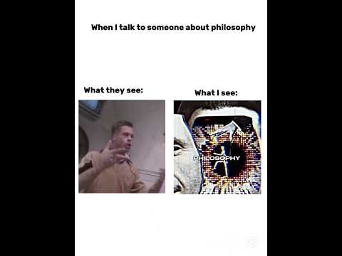 "Philosophy is just a philosophy itself" #trending #philosophy