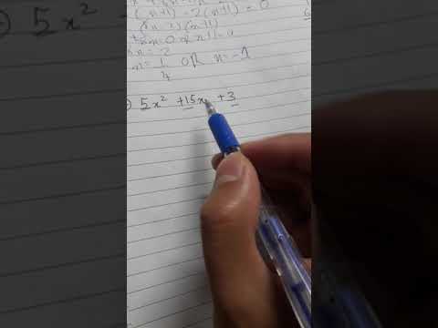 How to Solve a Quadratic Equation with Breaking of the Middle Term Method and with Quadratic Formula