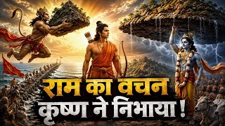 The Promise of Rama Fulfilled by Krishna! | The Amazing Story of Govardhan and Hanuman