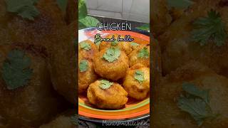 Chicken Bread Balls Full recipe video link above 👆 #chickensnacks #chickenballs #ramadanrecipes