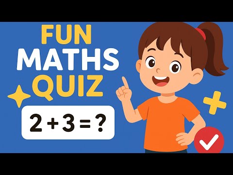 Fun Maths Quiz for Kids | Easy Math Questions | Preschool Learning 
