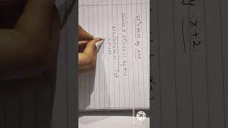 Division algorithm for polynomials/polynomials