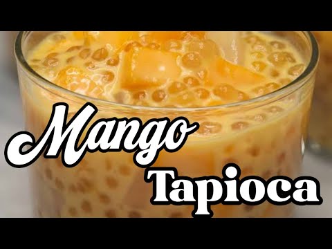 Mango Tapioca Jelly Dessert