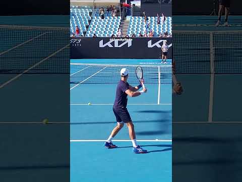 How Similar is Djokovic-Sinner's Forehand Technique? 👀🎾